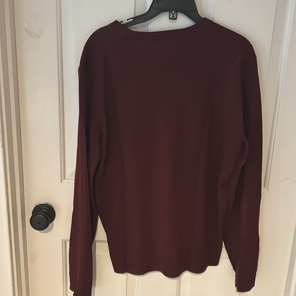 Men’s Murano maroon sweater - Picture 3 of 4